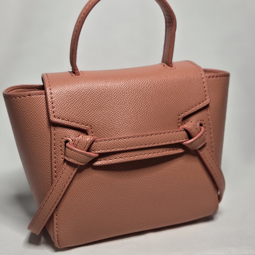 Elegant Celine Pico Belt Bag Coral Pink